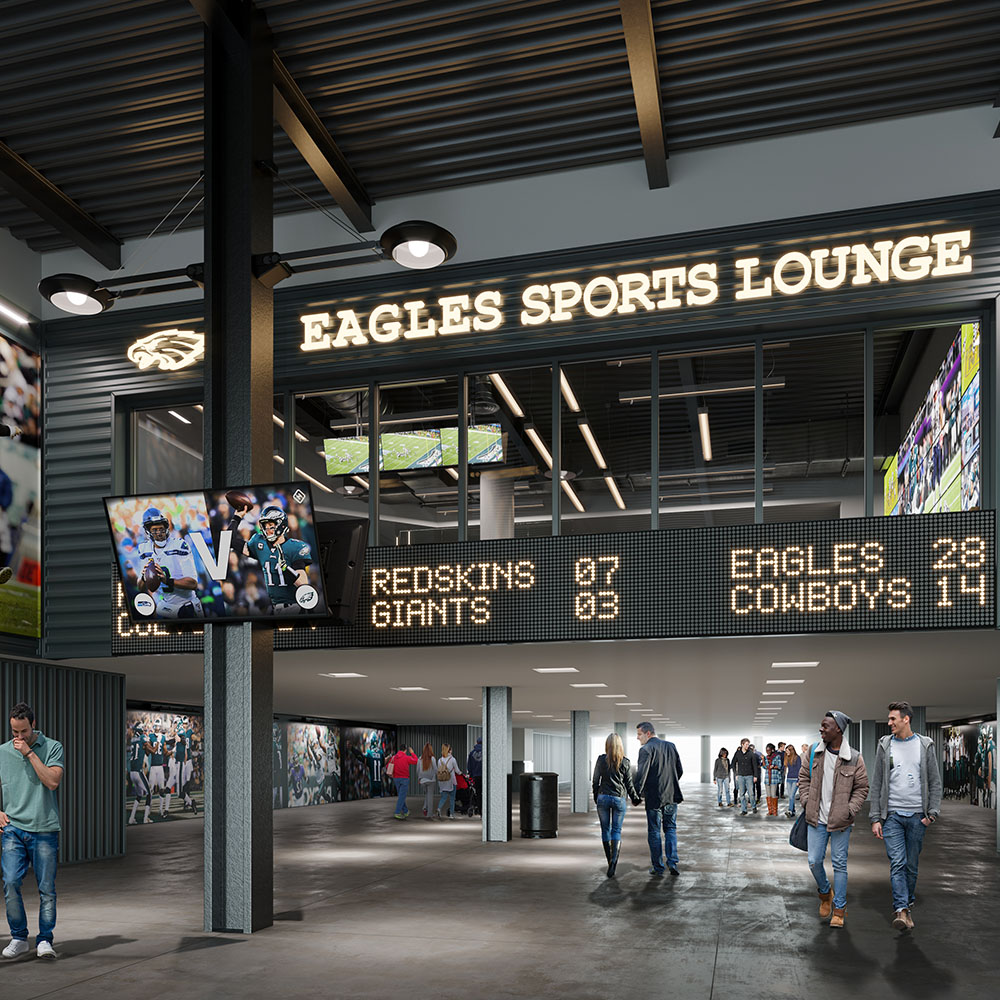 Philadelphia Eagles Sports Lounge