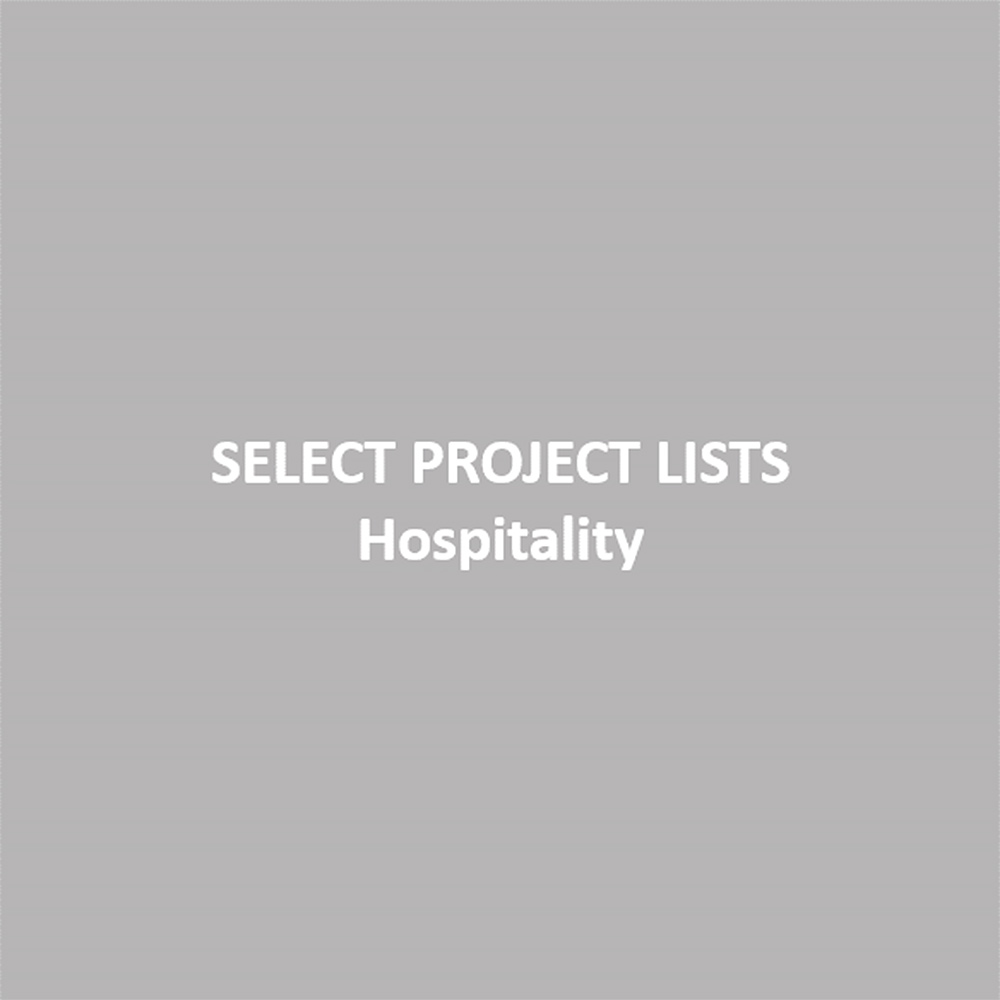 Select Projects Hospitality