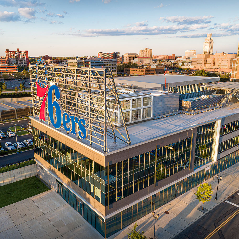 76ers Training Facility | Rooftop Terrace