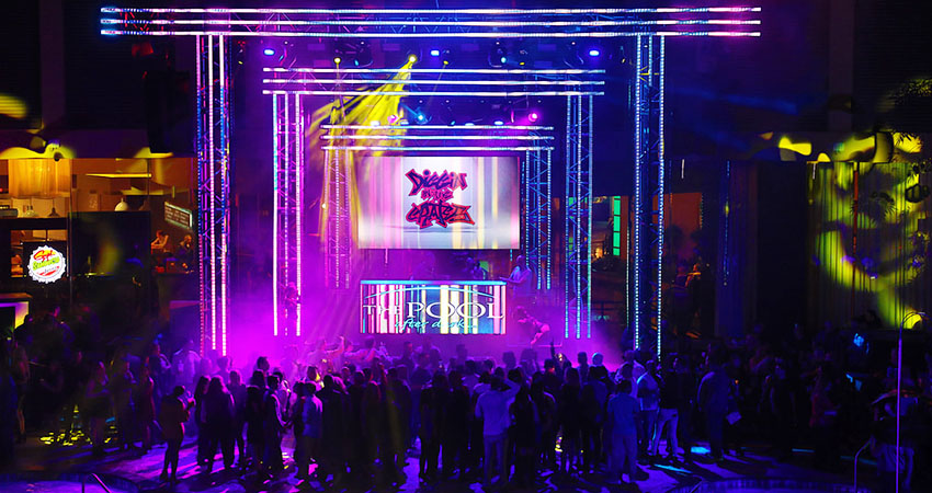 Harrah’s AC | Pool After Dark