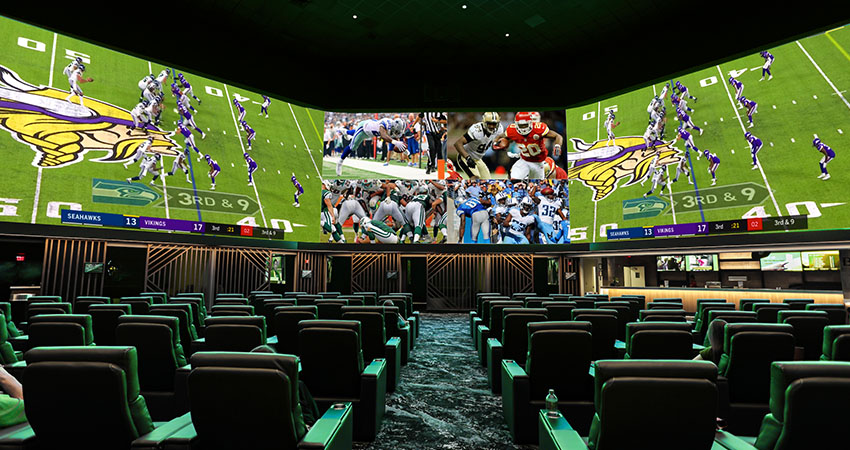 Caesars Wild West AC Sportsbook – Sportsbooks - R2 Architects