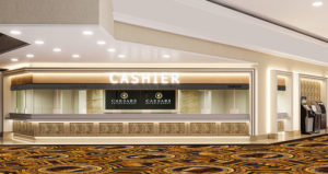 Caesars Atlantic City Cage