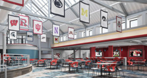 Rutgers University College Ave Food Court