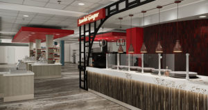 Rutgers University College Ave Food Court