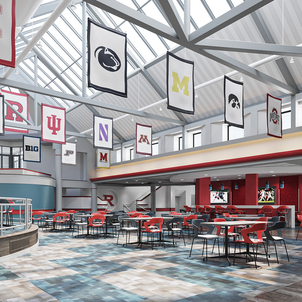 Rutgers University College Ave Food Court