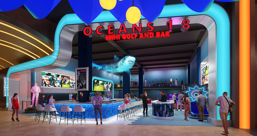 Ocean's 18 Mini Golf & Bar