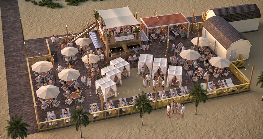 Caesars AC Beach Bar