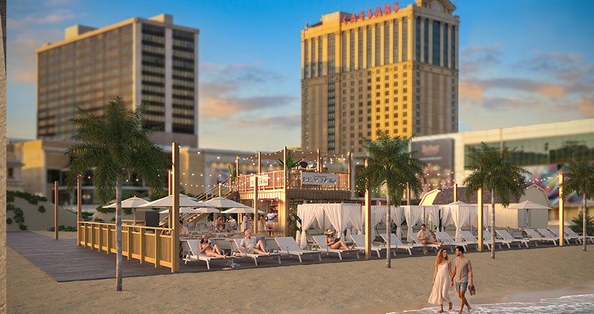 Caesars AC Beach Bar