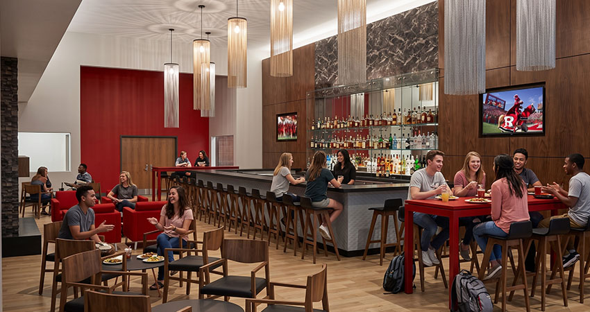 Rutgers University Livingston Student Center Bar